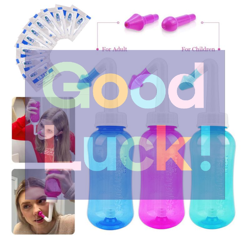 Neti Pot Nasal Rinse - 【WA】Nasal Irrigator Rinse Bottles Nose Wash