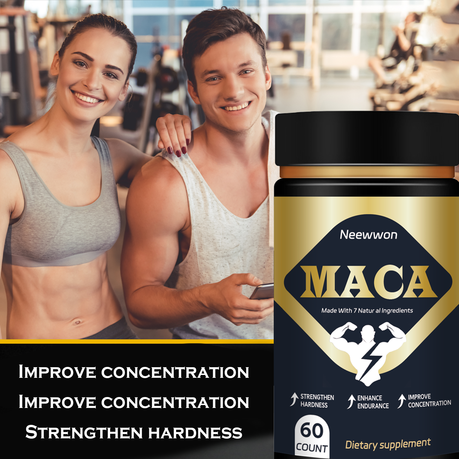 Health With Wellness - Neewwon Natural Maca Root Supplement High