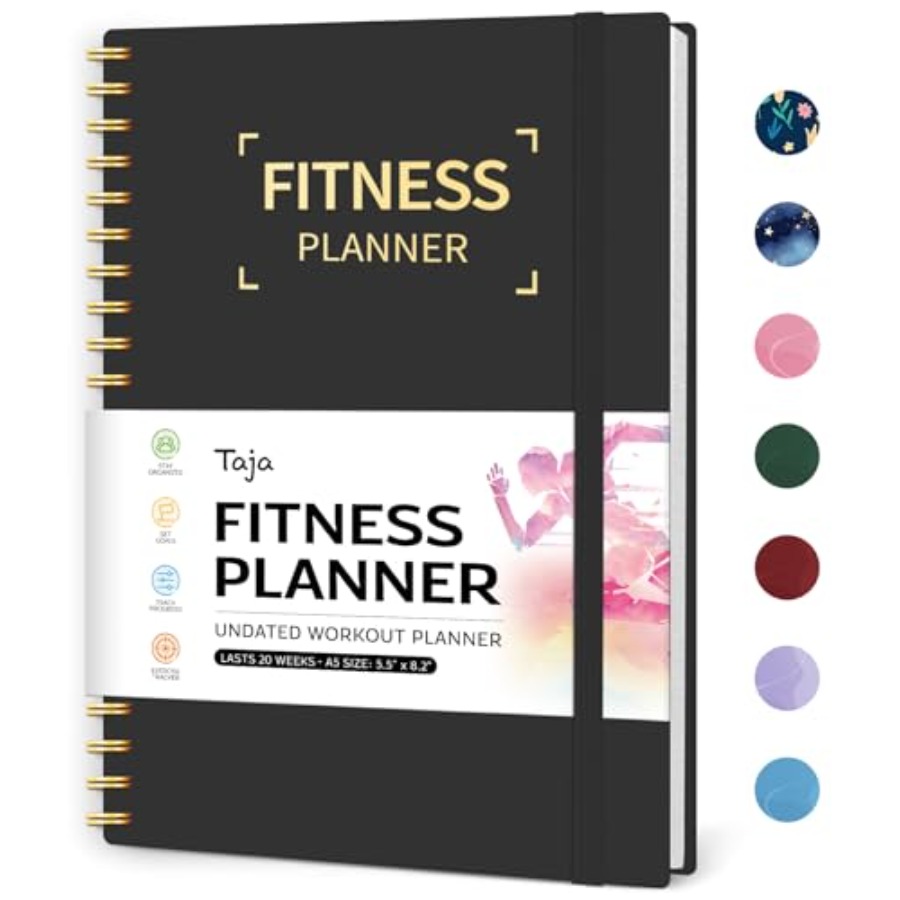 Fitness Journal Planner - Fitness Workout Journal for Women and