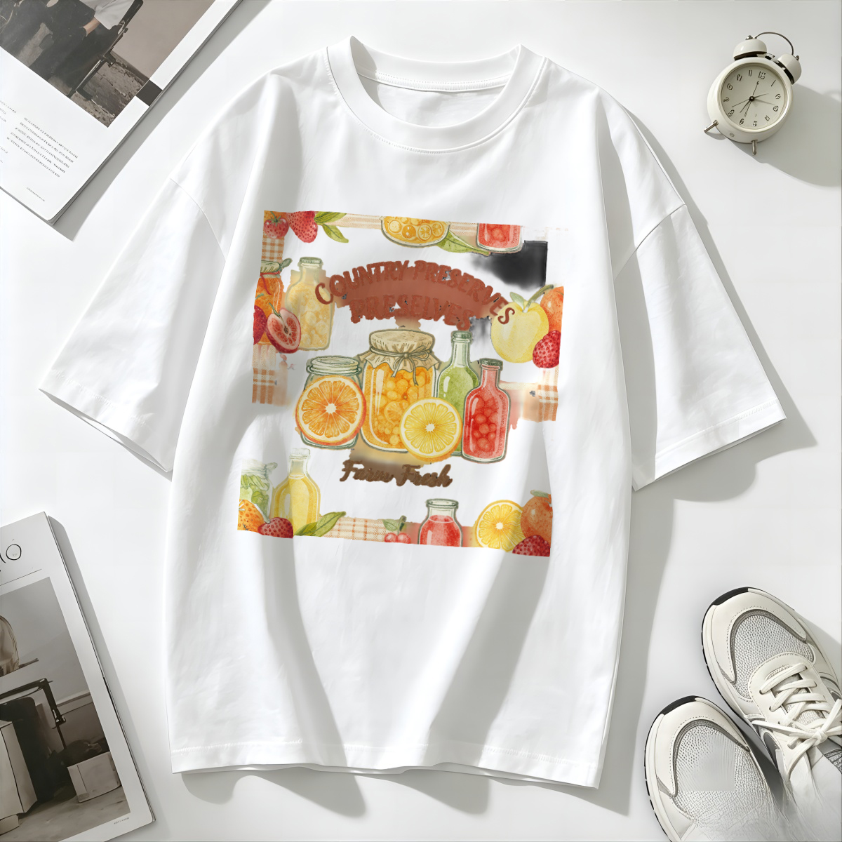 T Shirts Street Food Safety Ad - Health Wellness Logo recensione e prezzo