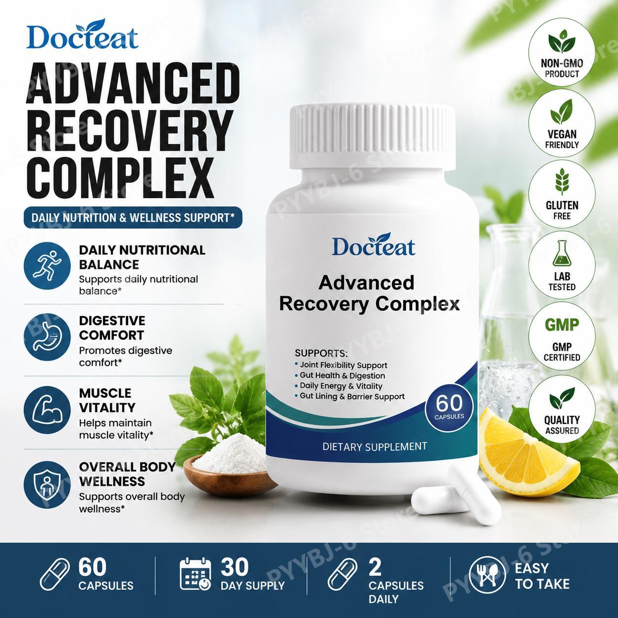 Advanced Recovery Complex 60 C - Health With Wellness recensione e prezzo