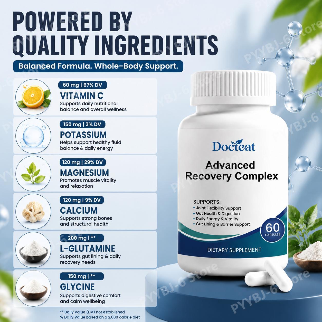 Advanced Recovery Complex 60 C - Health With Wellness recensione e prezzo