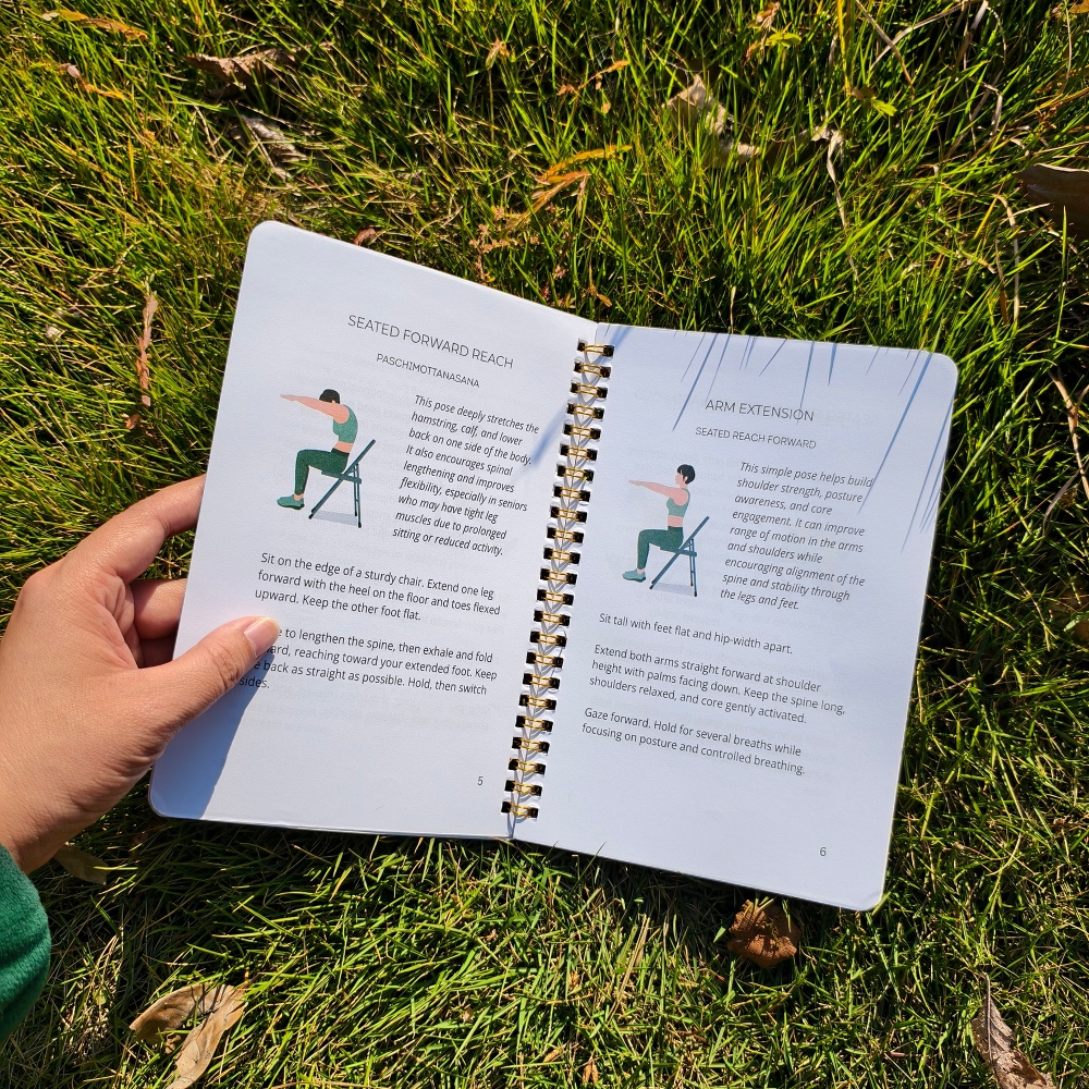 30-Day Chair Yoga Plan, Adult  - Fitness Journal Planner recensione e prezzo