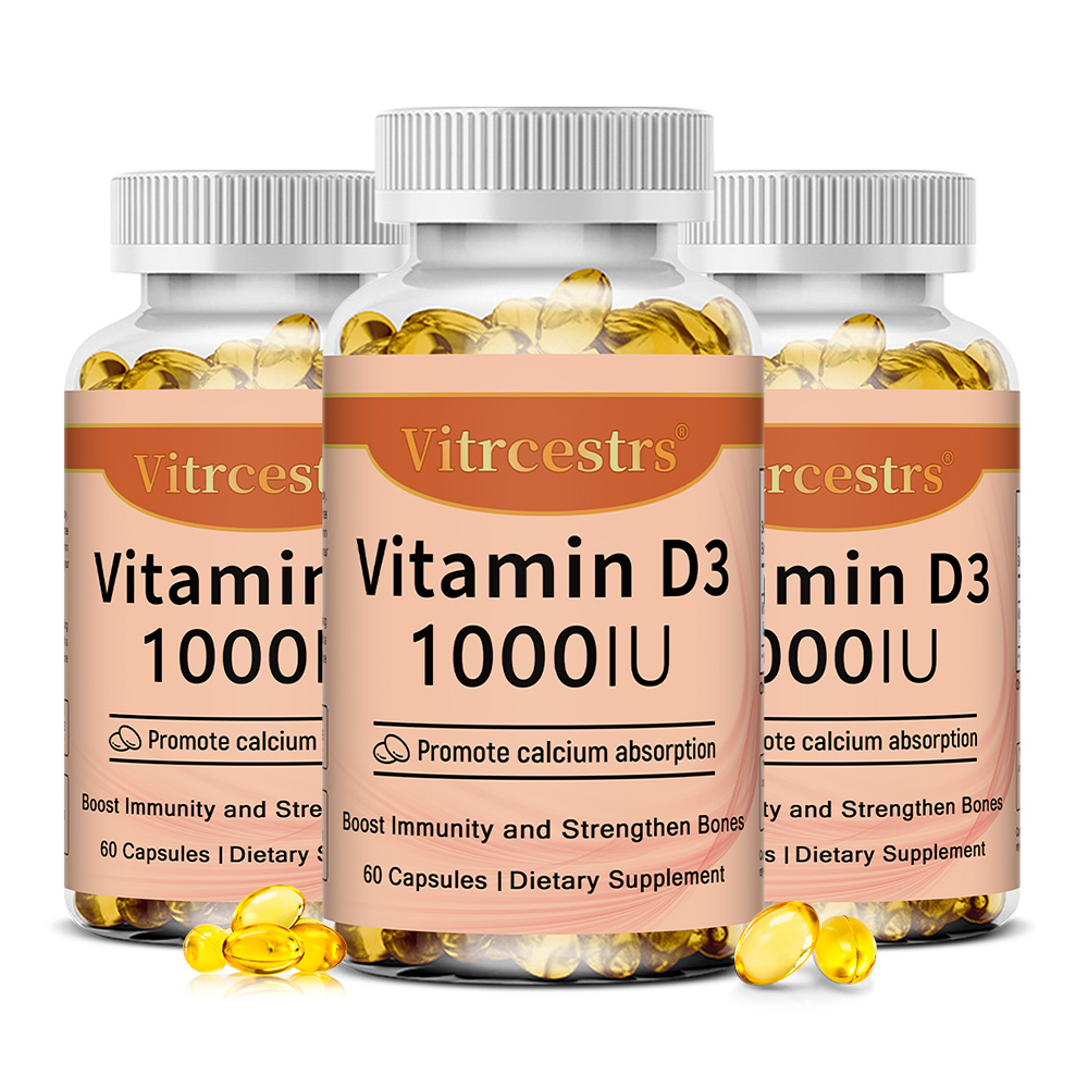 Vitamin D3 1000 IU Capsules, S - Health With Wellness recensione e prezzo