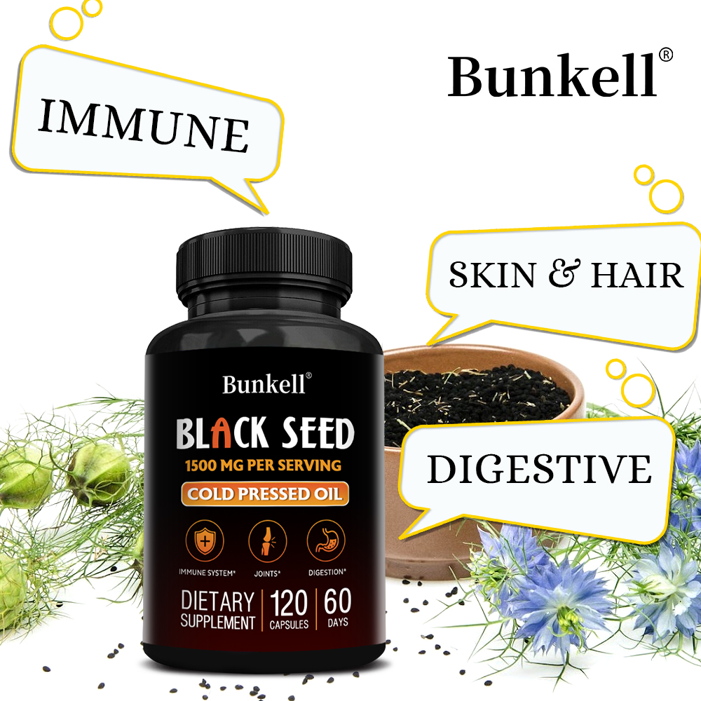 Black Seed Oil Capsules 1500mg - Health With Wellness recensione e prezzo