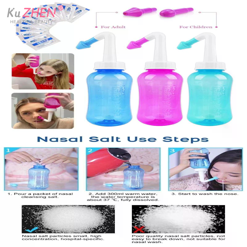 1PCS Nasal Irrigator Rinse Bot - Neti Pot Nasal Rinse recensione e prezzo