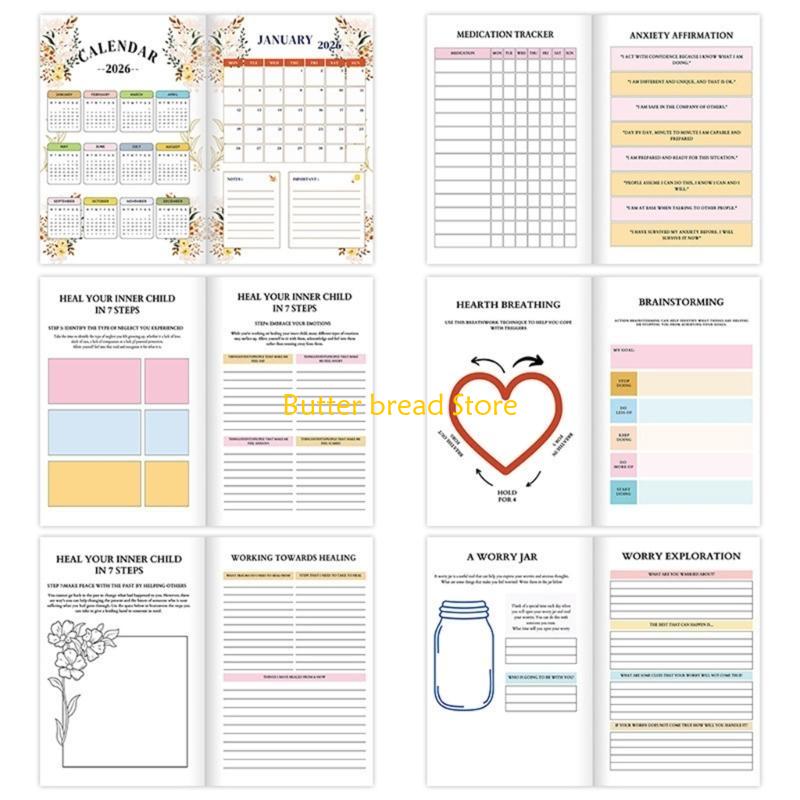 W89C Therapeutic Activity Writ - Health Wellness Planner recensione e prezzo