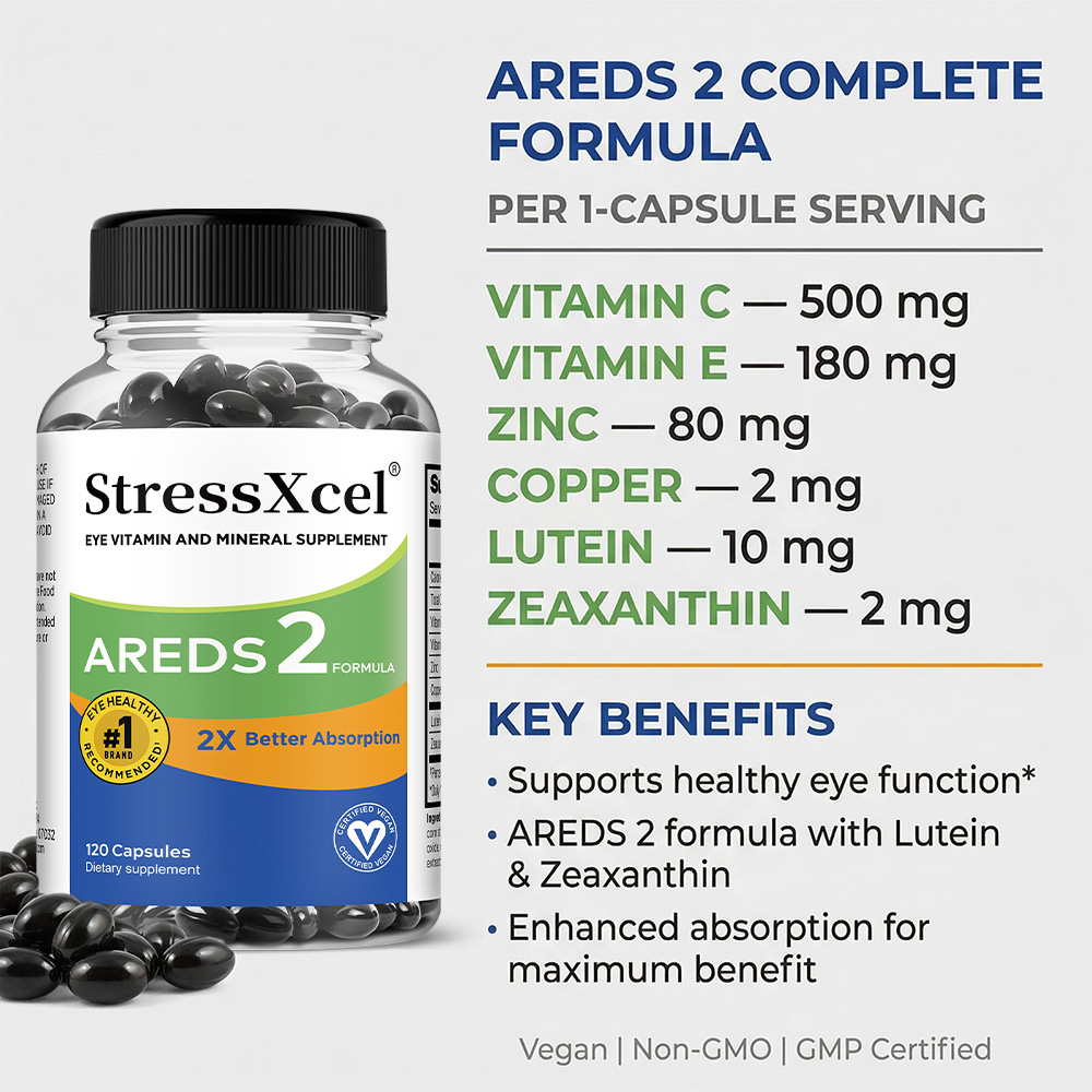 AREDS 2 Eye Capsules, Lutein & - Health Wellness Day recensione e prezzo