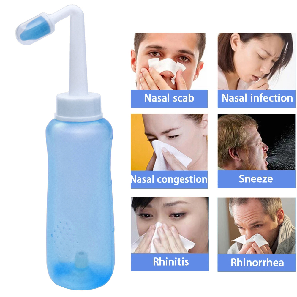 Nose Wash Cleaner Bottle 300ml - Neti Pot Nasal Rinse recensione e prezzo