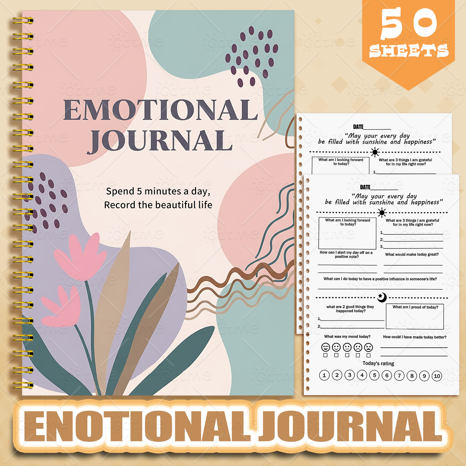 EMOTIONAL JOURNAL --Adult Ment - Health Wellness Planner recensione e prezzo