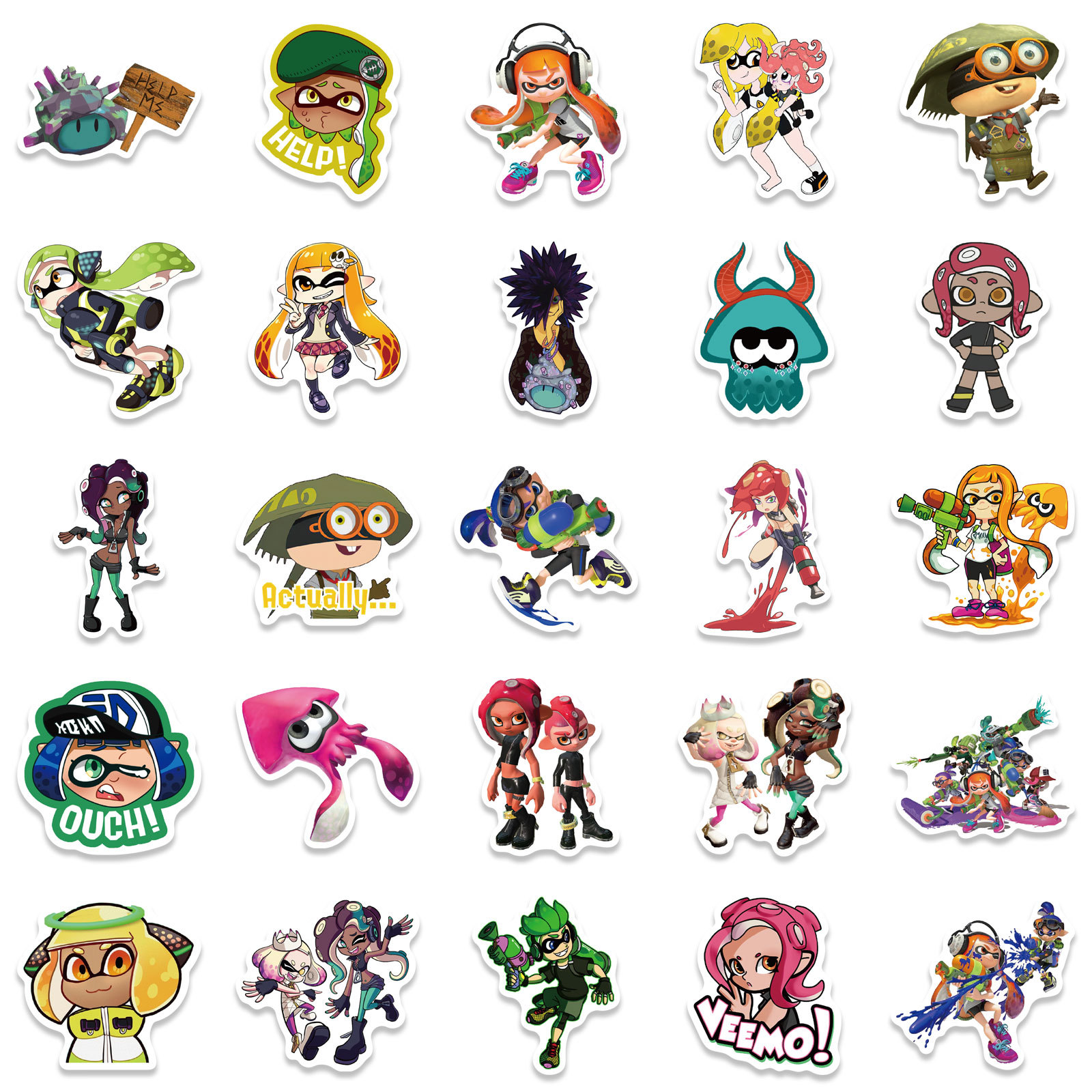 10/30/50pcs  Game Splatoon  Sk - Fitness Journal Planner recensione e prezzo
