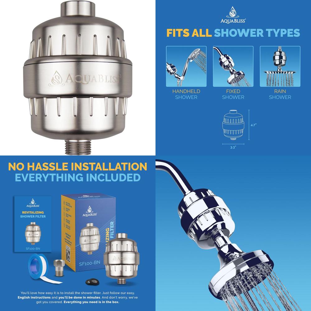 High Output AquaBliss Shower F - Health & Wellness Gordon Edlin recensione e prezzo