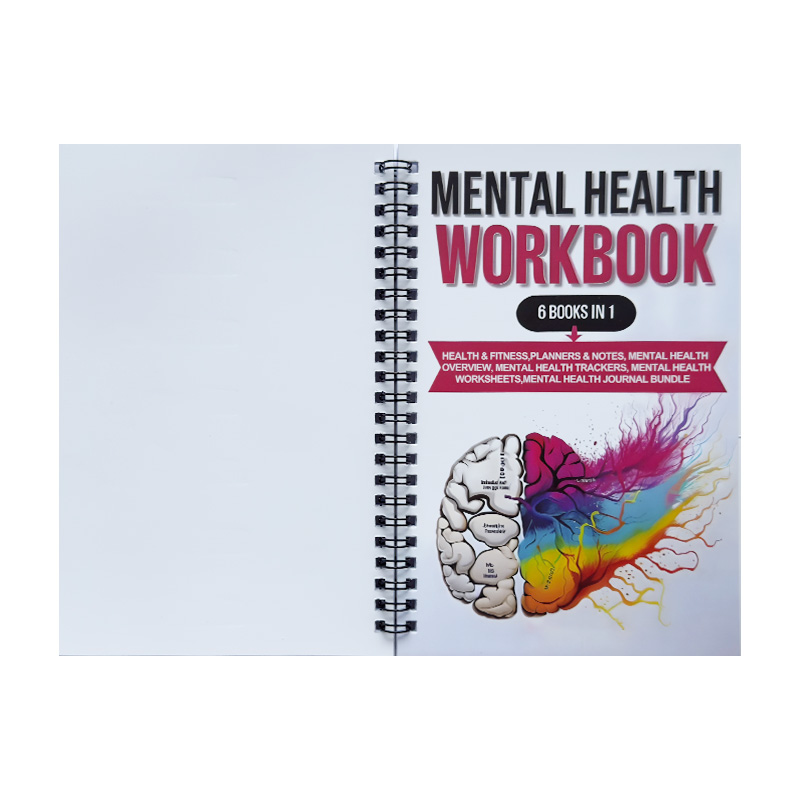 1pcs Mental Health Workbook &  - Health Wellness Planner recensione e prezzo