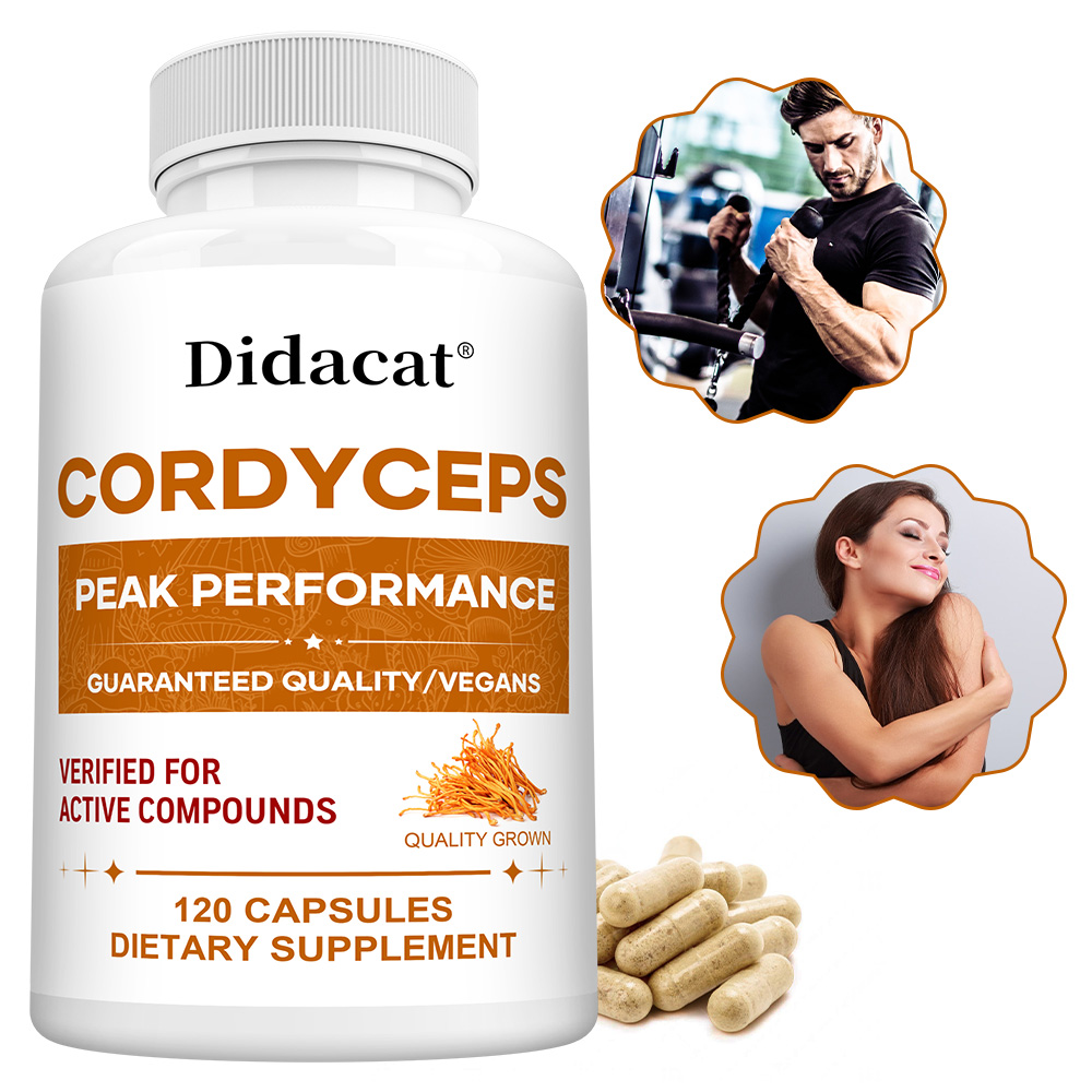 Cordyceps Mushroom Capsules 10 - Health With Wellness recensione e prezzo