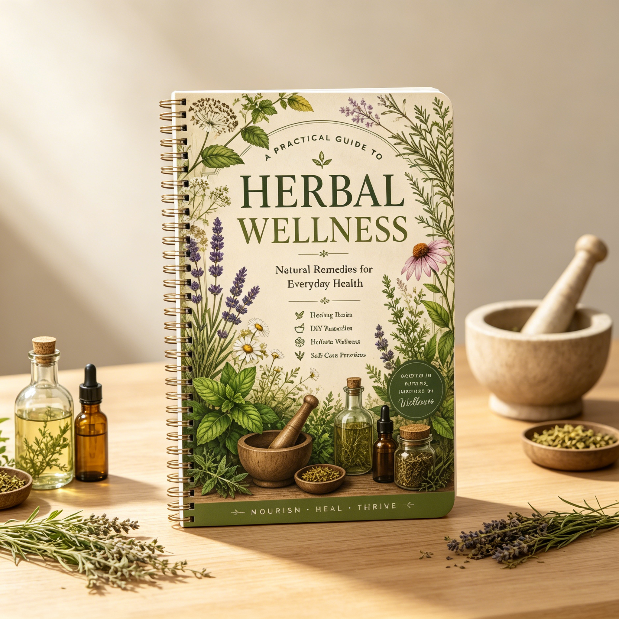 Herbal Remedies Journal A5 Spi - Health Wellness Planner recensione e prezzo