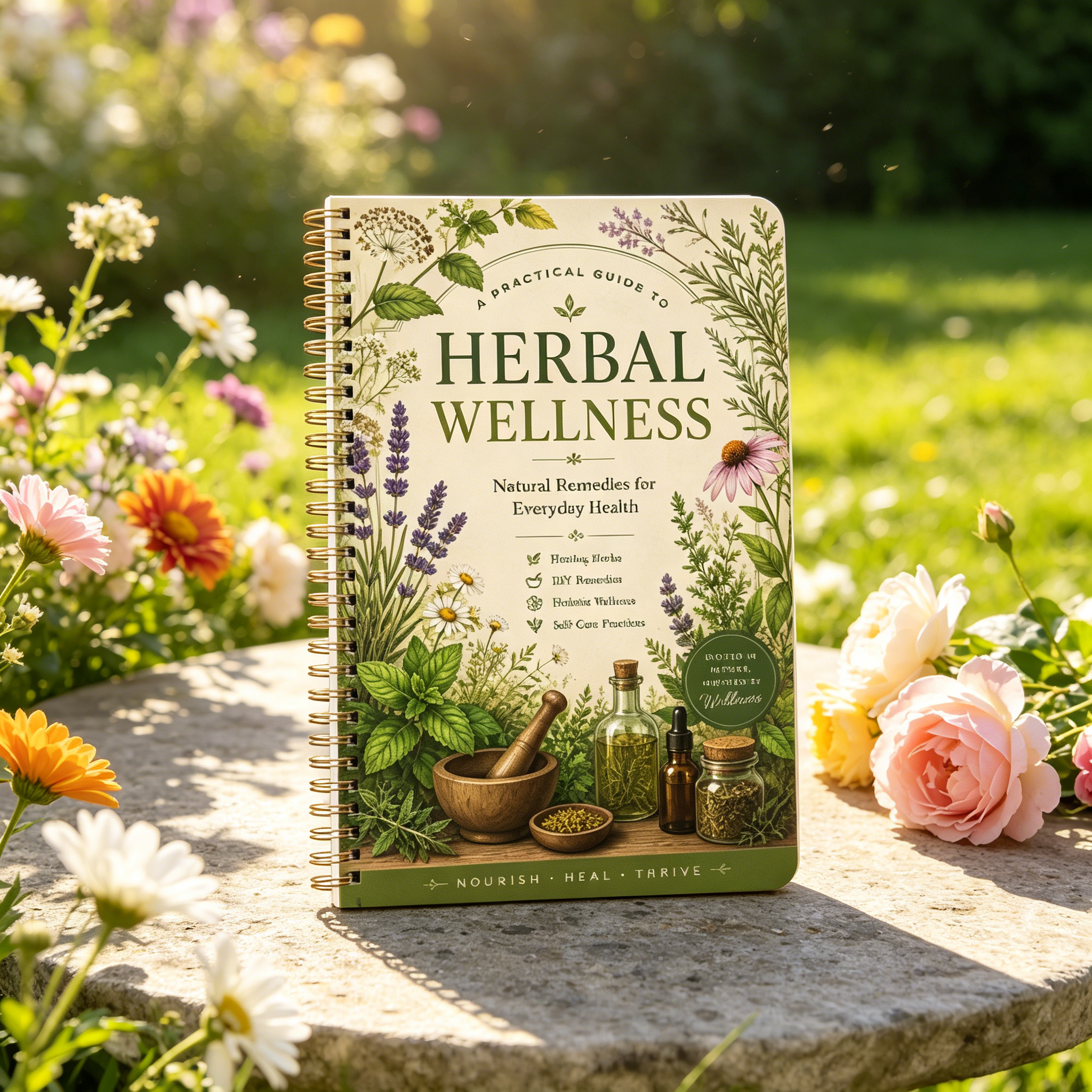 Herbal Remedies Journal A5 Spi - Health Wellness Planner recensione e prezzo