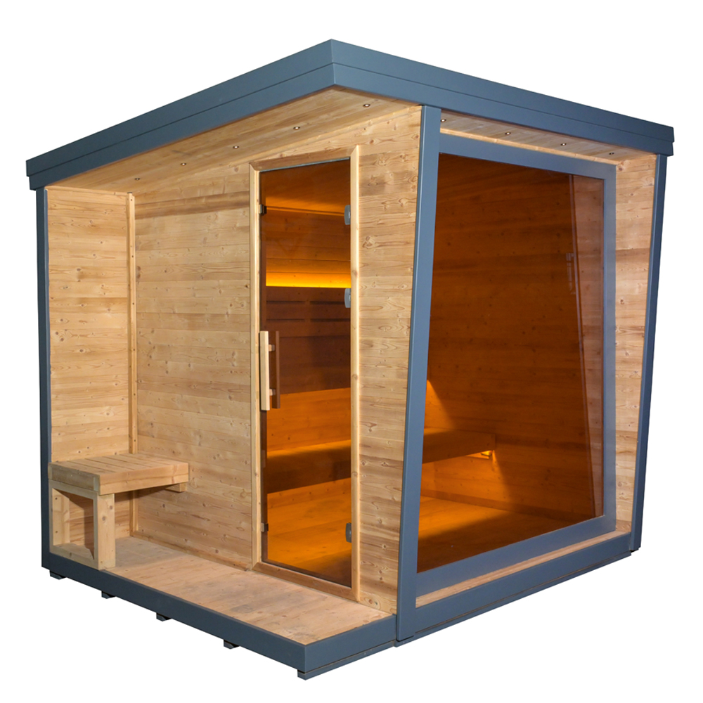Custom Made Gray Outdoor Moder - Health Wellness And Spa recensione e prezzo