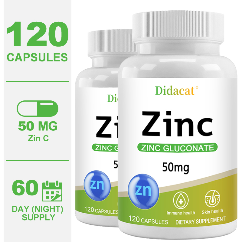 Zinc 50 Mg - with Zinc Glucona - Health Wellness Day recensione e prezzo